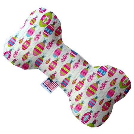 Mirage Pet Products Penelopes Pretty Ornaments 6 in. Stuffing Free Bone Dog Toy 1300-SFTYBN6